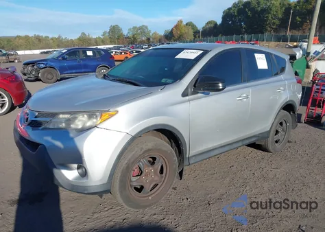 2013 Toyota Rav4 Le z USA, uszkodzony, nr VIN 2T3BFREVXDW012349